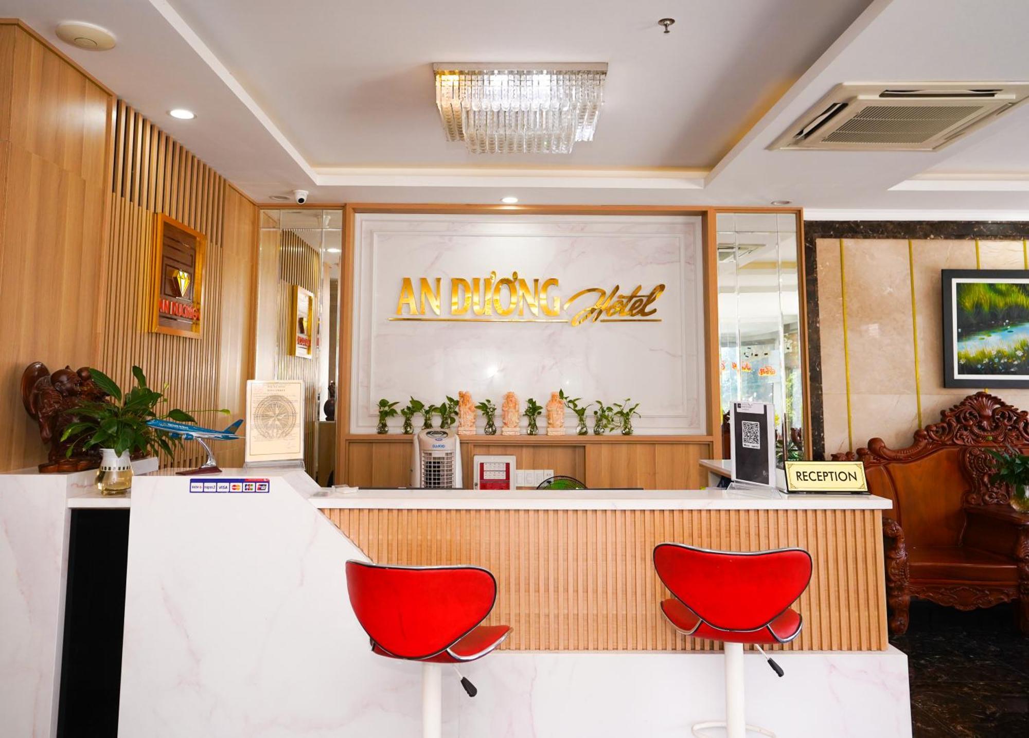 อัน เดือง โฮเทล แอนด์ อพาร์ตเมนต์ Hotel ดานัง ภายนอก รูปภาพ