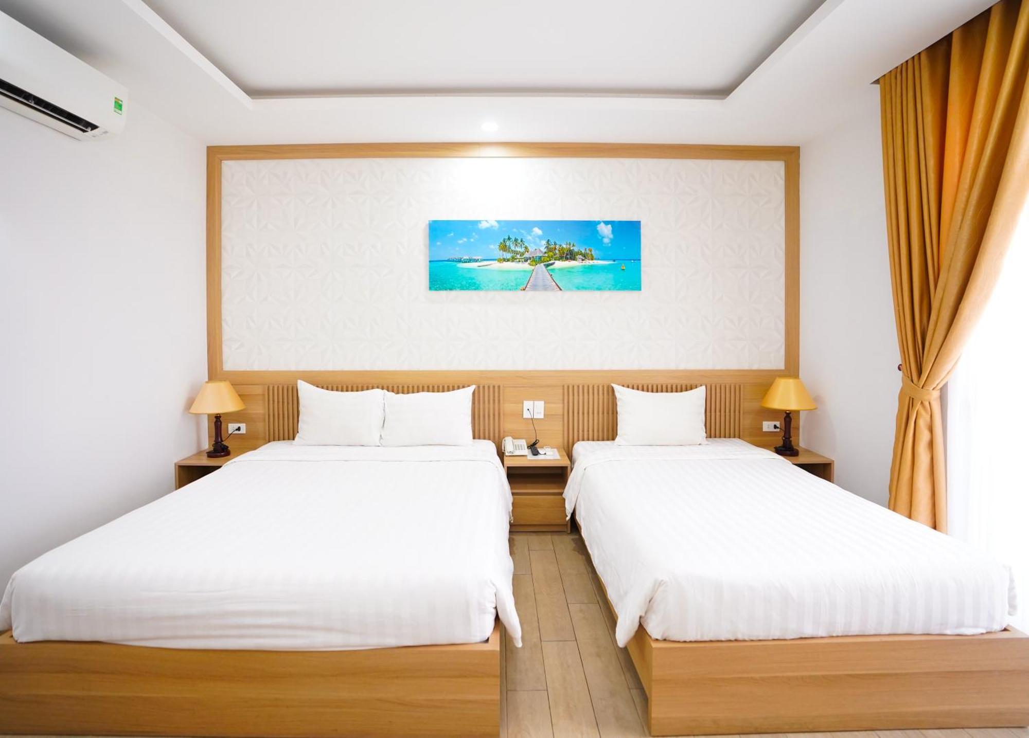 อัน เดือง โฮเทล แอนด์ อพาร์ตเมนต์ Hotel ดานัง ภายนอก รูปภาพ