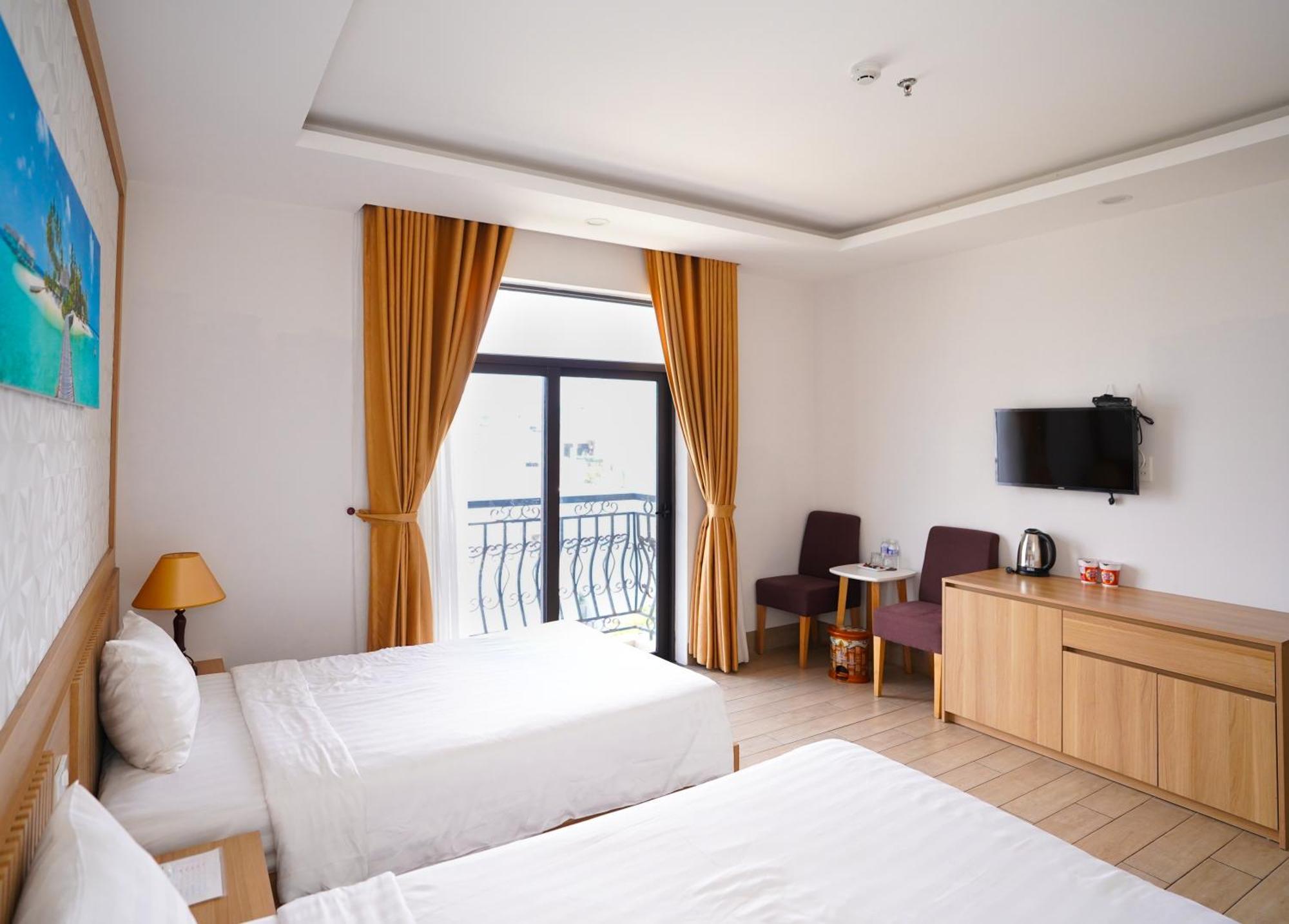 อัน เดือง โฮเทล แอนด์ อพาร์ตเมนต์ Hotel ดานัง ภายนอก รูปภาพ