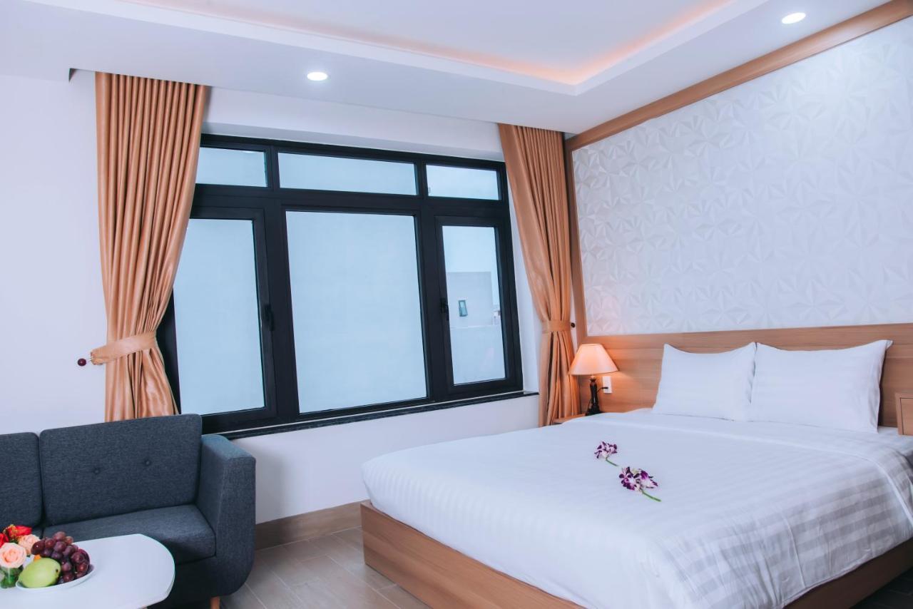 อัน เดือง โฮเทล แอนด์ อพาร์ตเมนต์ Hotel ดานัง ภายนอก รูปภาพ